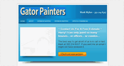 Desktop Screenshot of gatorpainters.com